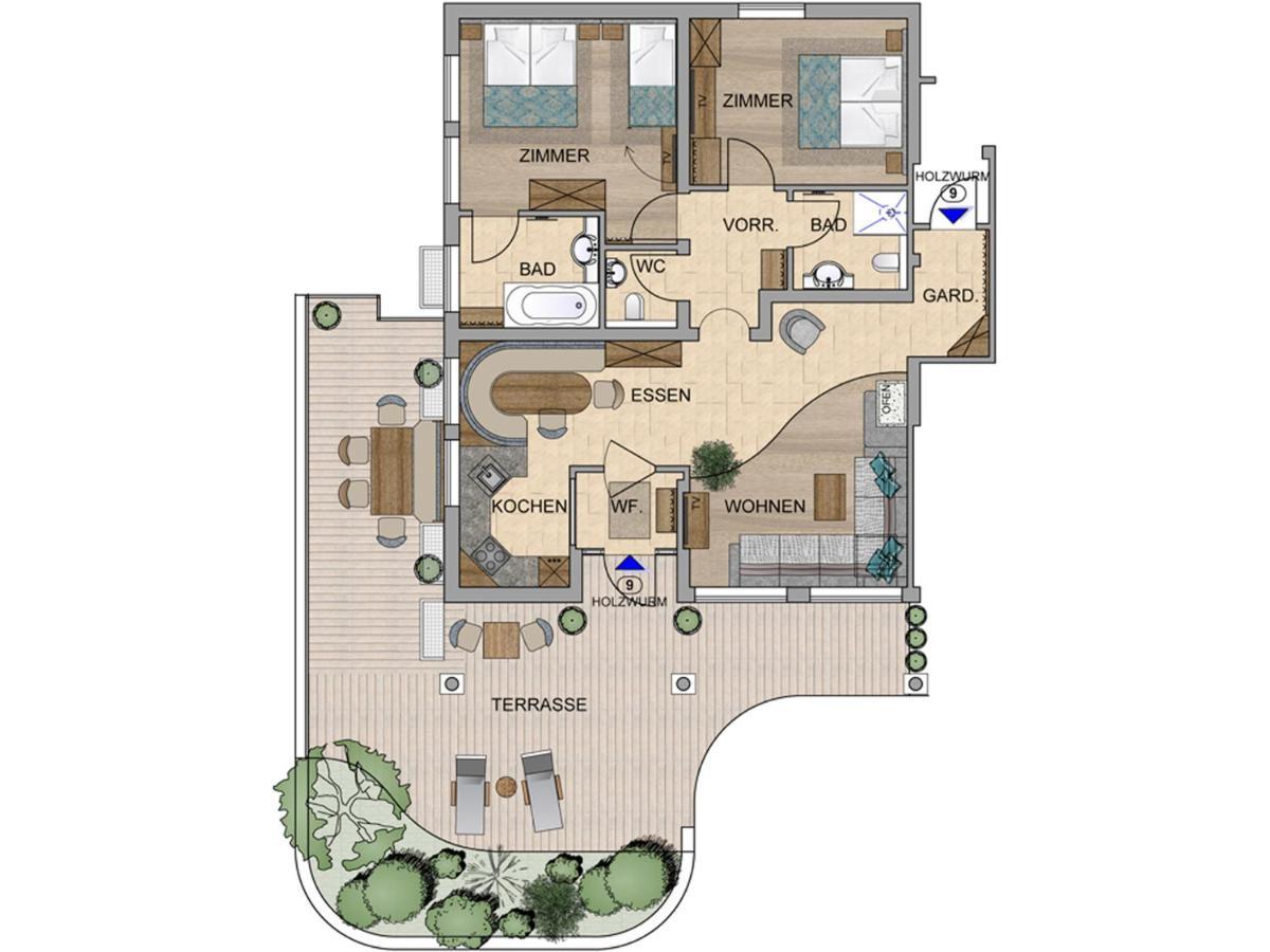 Appartements Schedererhaus Going am Wilden Kaiser Kültér fotó